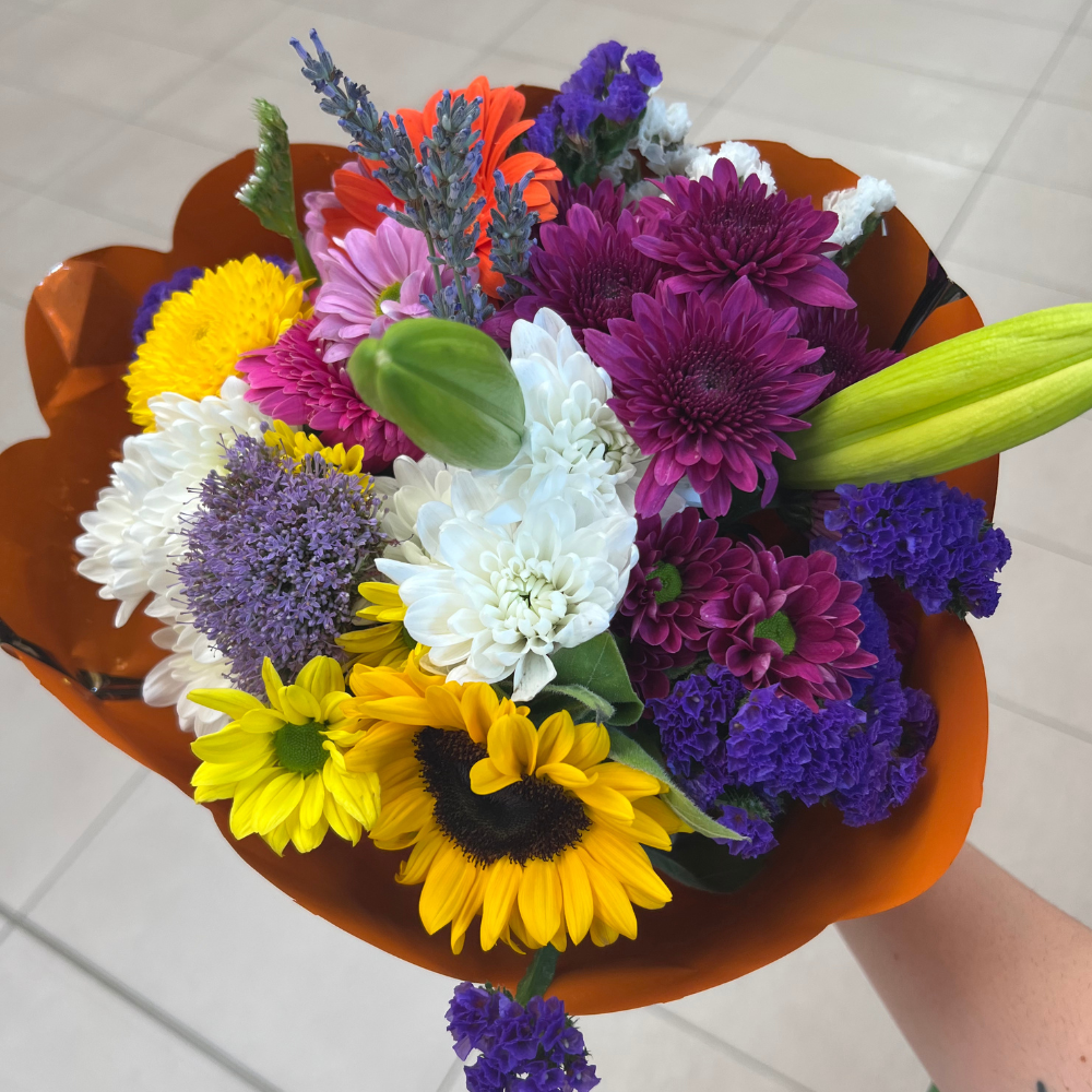Ramo Carla | Ramo con girasoles