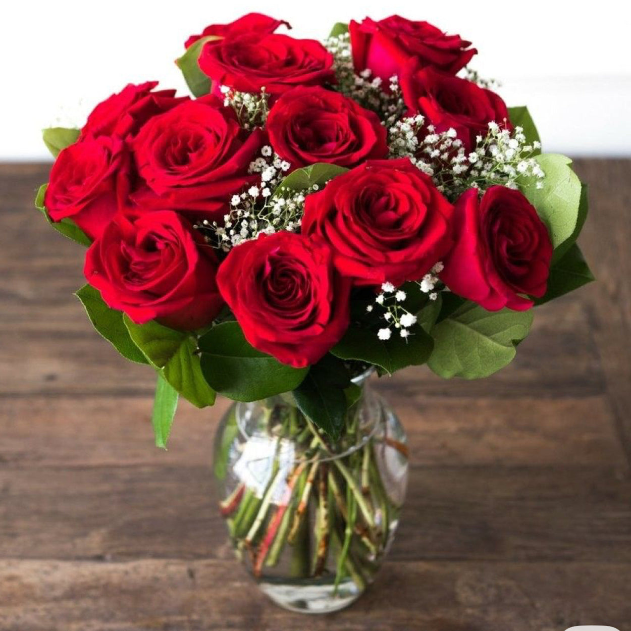 Ramo de 10 rosas rojas