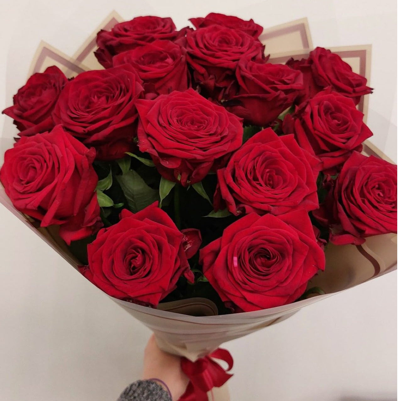 Ramo de 20 rosas rojas