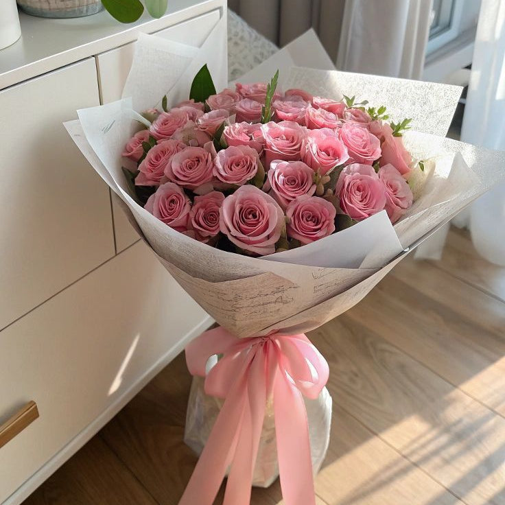 Ramo 40 rosas rosas