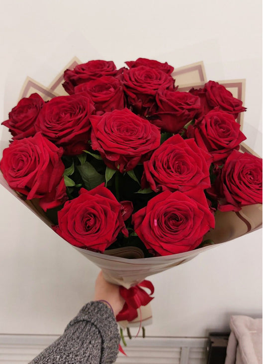 Ramo de 20 rosas rojas